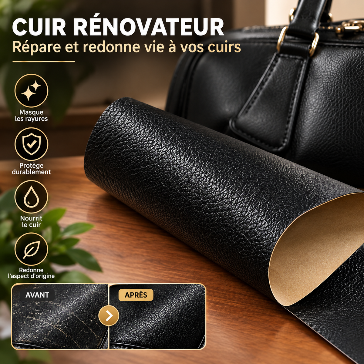 Le Patch Réparation Cuir