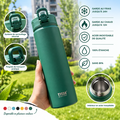 Bouteille isotherme thermos